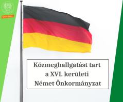   Közmeghallgatást tart a kerületi német önkormányzat