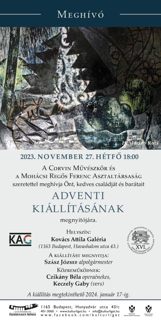 Adventi kiállítás a Kovács Attila Galériában